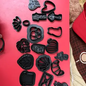 Custom stamps and cutters printed for a ceramics studio